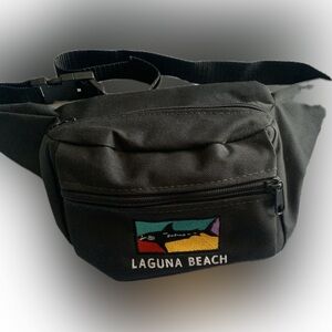 Laguna Beach, CA 🏝️ black belt bag  Fannie pack, adjustable Great gift idea